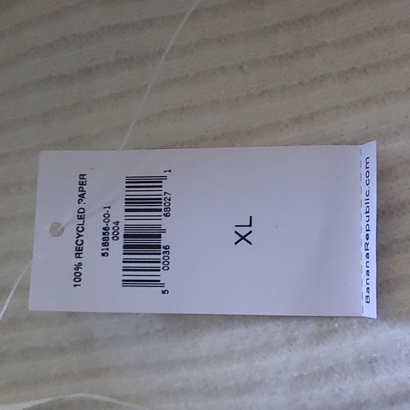 Banana Republic color block long wool blend sweater size XL NWT - Picture 6 of 7